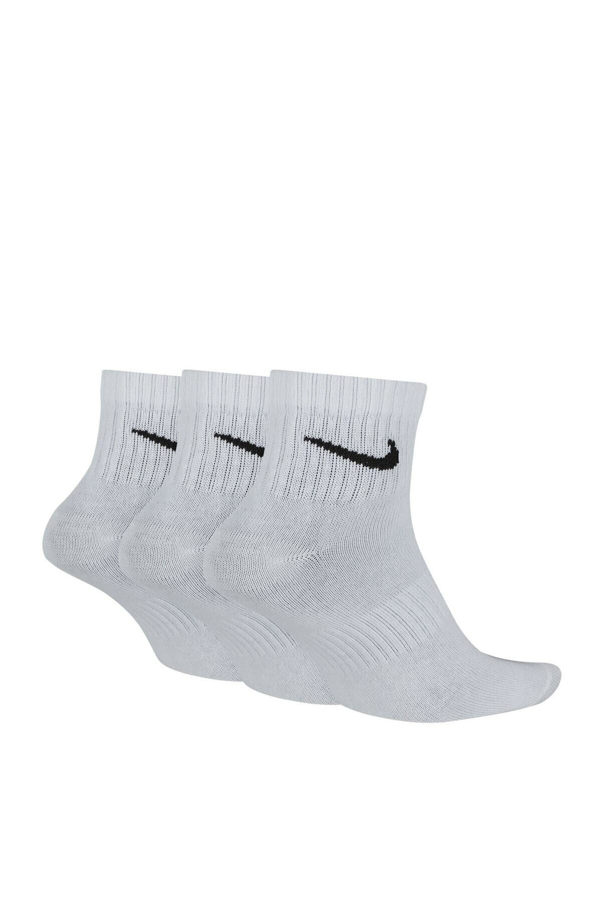 Nike Unisex Çorap U NK EVERYDAY LTWT ANKLE 3PR SX7677 100