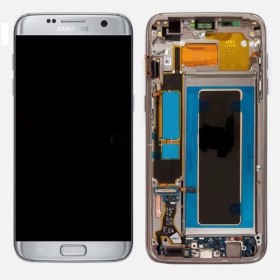 Samsung S7 EDGE Ekran Silver
