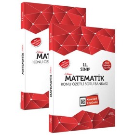 11. Sınıf Matematik Konu Özetli Soru Bankası Seti 2 Kitap Asel Yayıncılık