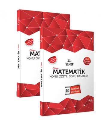 11. Sınıf Matematik Konu Özetli Soru Bankası Seti 2 Kitap Asel Yayıncılık