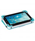 Eye-q EQ-LTAB7TRQ 7" Universal Faux Leather Tablet Case Cover Turquoise