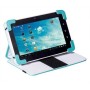 Eye-q EQ-LTAB7TRQ 7" Universal Faux Leather Tablet Case Cover Turquoise