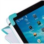 Eye-q EQ-LTAB7TRQ 7" Universal Faux Leather Tablet Case Cover Turquoise