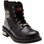 Harley Davidson Bağcıklı Erkek Deri Bot 025M0128 Black