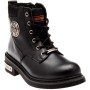 Harley Davidson Bağcıklı Erkek Deri Bot 025M0128 Black