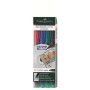 Faber-Castell Permanent 1525 (M) 4'lü Takım