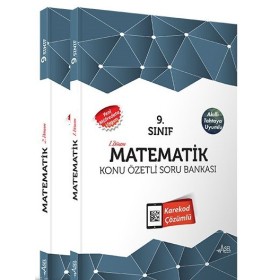 9. Sınıf Matematik 1 2 Konu Özetli Soru Bankası Asel Yayınları