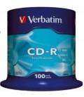 Verbatim CD-R 700 Mb 52x 80 Min  100Lü Paket