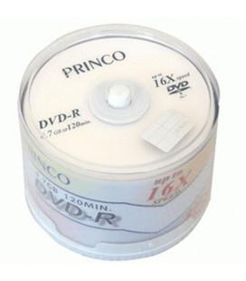 Princo 4.7 GB 16X 50 Cakebox DVD-R