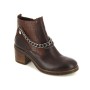 City Life Kadın Kahve Deri Bootie 464005