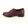 ProvoQ Kadın Bordo Deri Oxford Ayakkabı 4678242114200