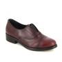 ProvoQ Kadın Bordo Deri Oxford Ayakkabı 4678242114200