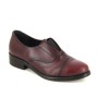 ProvoQ Kadın Bordo Deri Oxford Ayakkabı 4678242114200