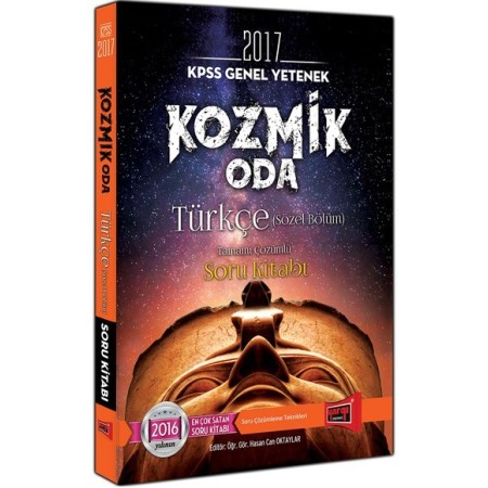 2017 KPSS Türkçe Kozmik Oda Tamamı Çözümlü Soru Kitabı Yargı Yayınları