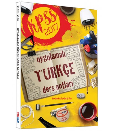 2017 KPSS Türkçe Uygulamalı Ders Notları Yediiklim Yayınları