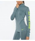 Nike Sweatshirt 803149-392 W Np Wm Top Ls Hz Logo
