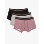 Koton 3'lü Erkek Boxer  8KLM91213BK04H