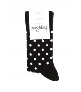 Happy Socks Erkek Çorap Siyah Beyaz Hpsdo01-909