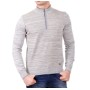 Çift Geyik Karaca Erkek Slim Fit Triko Mont 113401019 A.Gri