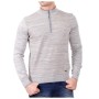 Çift Geyik Karaca Erkek Slim Fit Triko Mont 113401019 A.Gri