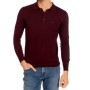Karaca Polo Yaka K.Bordo Erkek Kazak 113401005