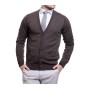 Karaca Erkek Regular Fit Triko Hırka - M. Kahve 113401006