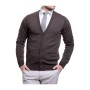 Karaca Erkek Regular Fit Triko Hırka - M. Kahve 113401006