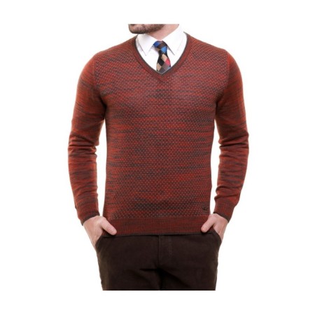 Karaca Erkek Slim Fit Triko Kazak - M. Kahve 113401018