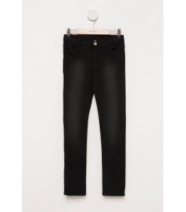 DeFacto Siyah Genç Kız Slim Fit Denim Pantolon H0217A6.BK28
