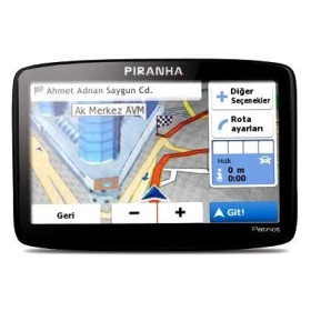 4.3 inch GPS navigation system with Piranha Patriot