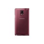 Original Leather Case for Samsung Note 4 N910 smart features from LED Wallet