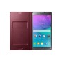 Original Leather Case for Samsung Note 4 N910 smart features from LED Wallet