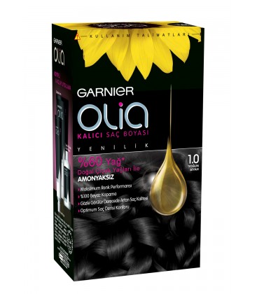 Garnier Olia Saç Boyası 1.0 Yoğun Siyah