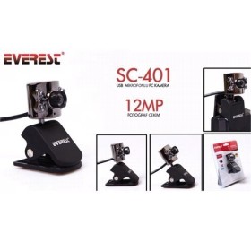 Everest Sc-401 Usb Mikrofonlu Pc Kamera