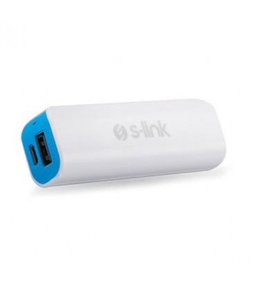 S-link CYY-630 White 2000mAh Powerbank/portable charger Blue
