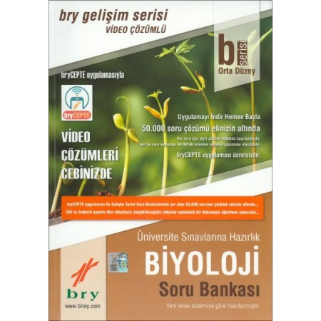 Birey Gelişim Serisi Biyoloji Soru Bankası B Serisi Orta Düzey