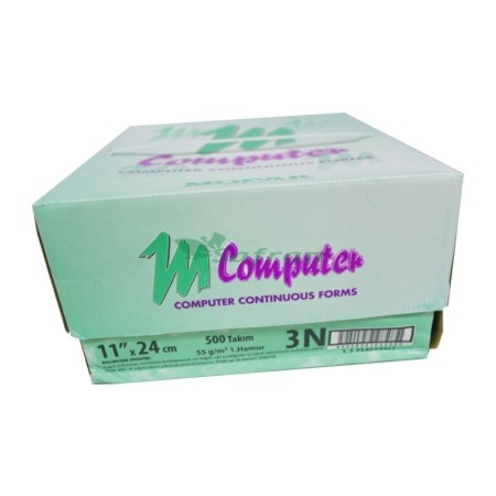Mopak Sürekli Form Kağıdı 11x24 - 3 Nüsha (500 Lü)