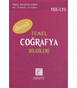 YGS-LYS Temel Coğrafya Bilgileri (Dizinli) Karekök Yayınları