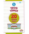 8. Sınıf TEOG Türkçe 20 Deneme Sınavı - Editör Yayınları