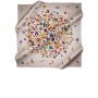 Aker Silk Crepe Satin Scarf  7116701-331 90X90 %100 Silk