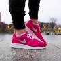 Nike Bayan Ayakkabı 654845-601 Wmns Nike Kaishi / Fireberry/Mtlc Platinum-White