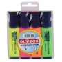 Globox Fosforlu Kalem 4'lü Blister
