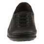 Forelli 33016 Kadın Siyah Deri Comfort Ayakkabı