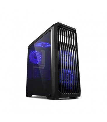 Gaming PC i5 3.2 Ghz, 4GB, GT730 graphics card, 1TB HDD, 350W ATX panel transparent LED watch a49b player safe