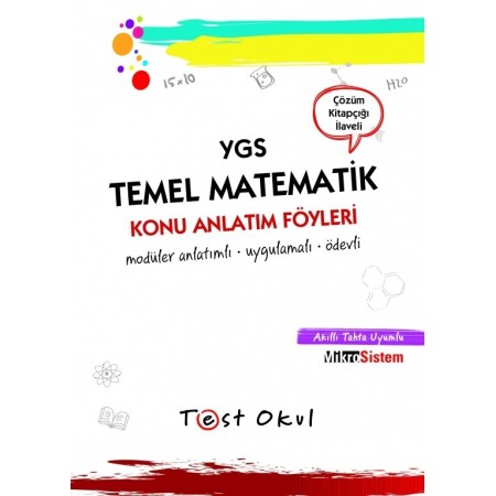 YGS Temel Matematik Ders Anlatım Föyleri - Test Okul Yayınları