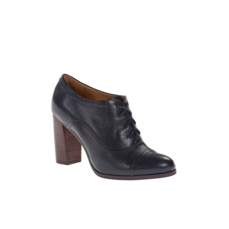 Nine West Hakiki Deri Lacivert Kadın Topuklu Ayakkabı 25005011-C50