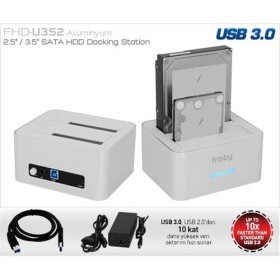 Dell FHD-U352S 2,5"/3,5" SATA USB3.0 Docking Station