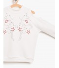 8KKG17832OK002 Shoulder Detail cotton Sweatshirt