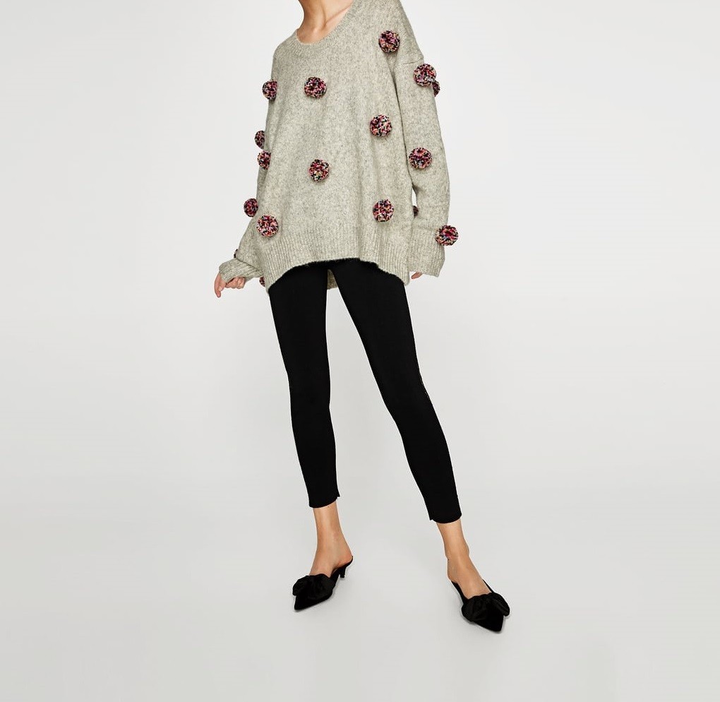 The Sides 108 2142 Mesh Pants Zara