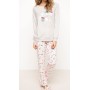 DeFacto Kadın Desenli Pijama Takımı H3899AZ PN262